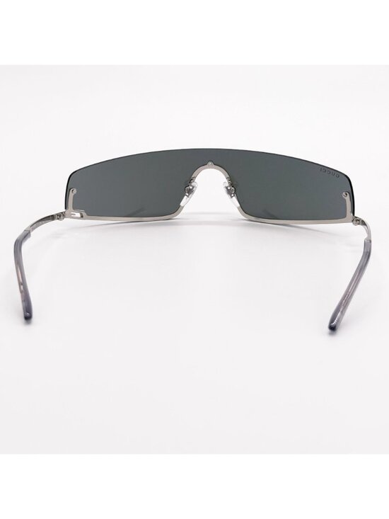 NEW GUCCI SUNGLASSES GG1561S 001 SILVER SHIELD UNISEX GUCCI EYEWEAR main image 12